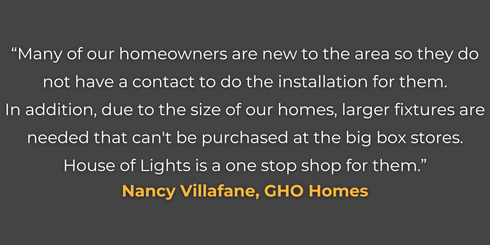 Review from Nancy Villafane, GHO Homes