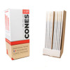 84mm White Paper Straight Pre-Rolled Cones [900 per Case]