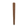 dark brown hemp wrap blunt cone standing upright with the white filter at the bottom