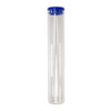 120mm Clear Glass Single Width Cork Tube with Blue Silicone Cap [400 per Case] - Silicone-Caps_120mm-125mm-Tube_0066.jpg