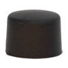 Black Silicone Pre-Roll Finishing Cap - 12.5mm Diameter [1000 per Case]
