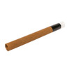 109mm Pre-Rolled Tube Standard Brown Hemp Wrap with Cylinder Glass Tip (11mm x 30mm) [100 per Case]