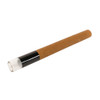 109mm Pre-Rolled Tube Standard Brown Hemp Wrap with Cylinder Glass Tip (11mm x 30mm) [100 per Case]