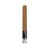 109 millimeter pre rolled tube brown hybrid hemp wrap with cylinder glass tip 11 millimeter x 30 millimeter 100 per case