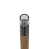 109mm Pre-Rolled Tube Brown Hybrid Hemp Wrap with Cylinder Glass Tip (11mm x 30mm) [100 per Case]