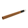 109mm Pre-Rolled Tube Brown Hybrid Hemp Wrap with Cylinder Glass Tip (9mm x 30mm) [200 per Case]