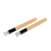 109mm Pre-Rolled Tube Natural Brown Glass tipped with Glossy Black Band (11mm x 30mm) [100 per Case]
