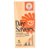 DaySavers 1 Gram King Size Pre Rolled Tubes with Natural Wood Filter Tips - Refined White [5 Tube Pack]