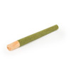 109mm Pre-Rolled Tube Green Hybrid Hemp Wrap with Wood Tip (11mm x 30mm) [100 per Case]