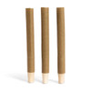 109mm Pre-Rolled Tube Standard Brown Hemp Wrap with Wood Tip (11mm x 30mm) [100 per Case]