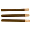 109mm Pre-Rolled Tube Standard Brown Hemp Wrap with Sweetened Wood Tip (9mm x 30mm) [200 per Case]