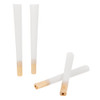 109mm Pre-Rolled Cone Refined White Paper with Wood Tip (9mm x 30mm) [50 per Case]