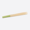 98mm Green Tipped Cones - Natural Brown Paper - Designer Pre-Rolled Cones - [800 Cones per Case]