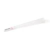 one hundred nine millimeter white pre rolled cone angled to the right with a marijuana tip