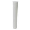 98mm Compostable Pop-Top Tube - White - Child Resistant [1000 tubes per Case] Made in the USA