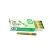 DaySavers Half Gram 1 1/4 Green Hybrid Hemp Blunt Wrap Artisan Pre Rolled Tubes with Spiral Filter Tips [Pack of 10 Tubes]