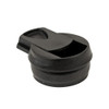 29mm Pre-Roll Plastic Lid - fits 130mm Wide Paper Tube - Child-Resistant - Black [200 per Case]