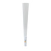 109mm/26mm Pre-Rolled Cone Refined White with Flavor Pearl Tip - Mango [800 per Case]
