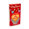 Display Box - DaySavers Half Gram 1 1/4 Valentine's Day Pre-Rolled Cones [20 Packs in a Box, 21 Cones per Pack]