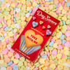 Display Box - DaySavers Half Gram 1 1/4 Valentine's Day Pre-Rolled Cones [20 Packs in a Box, 21 Cones per Pack]