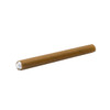 109mm Pre-Rolled Tube Standard Brown Hemp Wrap Embedded Bullet Glass Tipped - Spiral Rolled (11mm x 30mm) [100 per Case]
