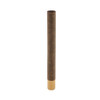 109mm Pre-Rolled Tube Dark Brown Hybrid Hemp Wrap with Cylinder Wood Tip (11mm x 30mm) [100 per Case]