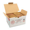 109mm Pre-Rolled Tube Brown Hybrid Hemp Wrap with Cylinder Wood Tip (11mm x 30mm) [100 per Case]