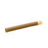 109mm Pre-Rolled Tube Standard Brown Hemp Wrap with Cylinder Wood Tip (11mm x 30mm) [100 per Case]