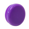 125mm Clear Glass Wide Cork Tube with Purple Silicone Cap - [400 per Case]