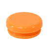 120mm Clear Glass Single Width Cork Tube with Orange Silicone Cap [400 per Case] - Silicone-Caps_120mm-125mm-Tube_0003.jpg
