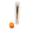 115mm Clear PET Tube with 22mm Matte Orange Smooth CR Cap [400 per case] - 115mm_PET_Tubes_0100_1000px.jpg