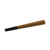 109mm Pre-Rolled Cone Hybrid Brown Hemp Wrap with Cone-Shaped Ceramic Tip [50 per Case]