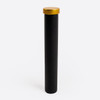 125mm Matte Black Glass Tubes with Champagne Cork front