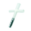 Smoke Temple 84mm Glass Tip Cross Cone - Coffin Box [1 Cross Cone per Pack]