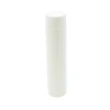 125 millimeter matte white jumbo glass tube 30 millimeter matte white smooth cap child resistant front