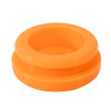 orange silicone cap bottom