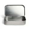  Small Retroflip Pre-Roll Tin - Child Resistant - Silver - [200 per Case] 