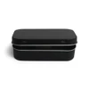  Small Retroflip Pre-Roll Tin - Child Resistant - Black - [200 per Case] 