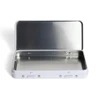  Large Pre-Roll Button Tin - Child Resistant - White - [200 per Case] 
