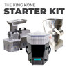 king kone pre roll starter kit cone filling machine and cannabis grinder bundle