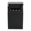  Unbranded Cigarette Boxes with Insert - Black - [Holds 5 84 or 70mm Pre-Rolls] - [100 per Case] 