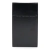  Unbranded Cigarette Boxes with Insert - Black - [Holds 5 84 or 70mm Pre-Rolls] - [100 per Case] 