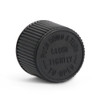 22mm Black Ridged CR Cap [400 per Case] [CAP ONLY]