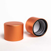  22mm Orange Alumite CR Cap [400 per Case] [CAP ONLY] 