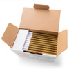  109mm 1-Gram Brown Hemp Wrap Blunt Tube with Spiral Tip (9mm x 26mm) [200 per Case] 