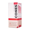  109mm 1.3g White Pre-Rolled Cones - Unbranded with 21mm Filter [1,000 per Case] 