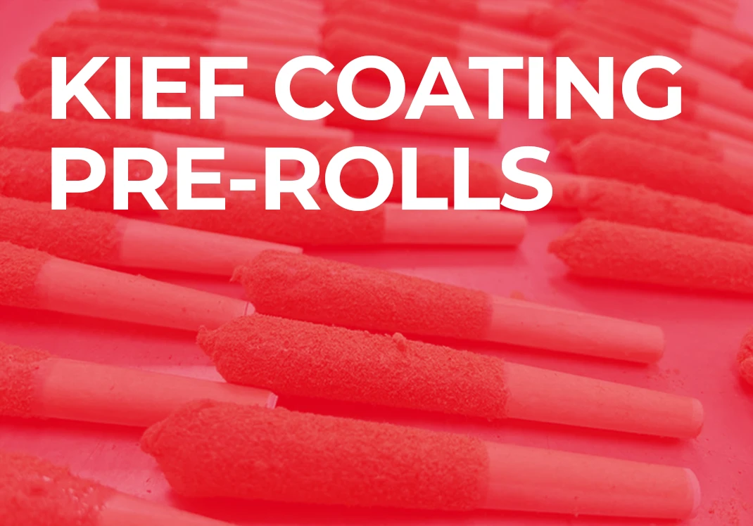 How to Kief Coat Pre-Rolls