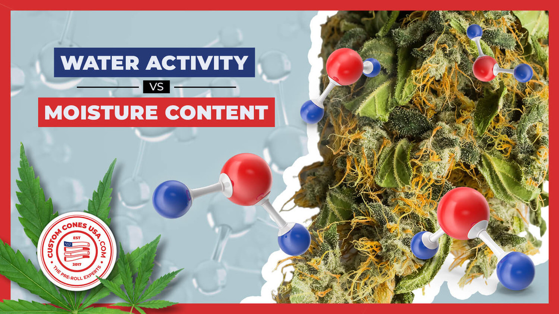 Water Activity and Moisture Content in Cannabis and Pre-Rolls