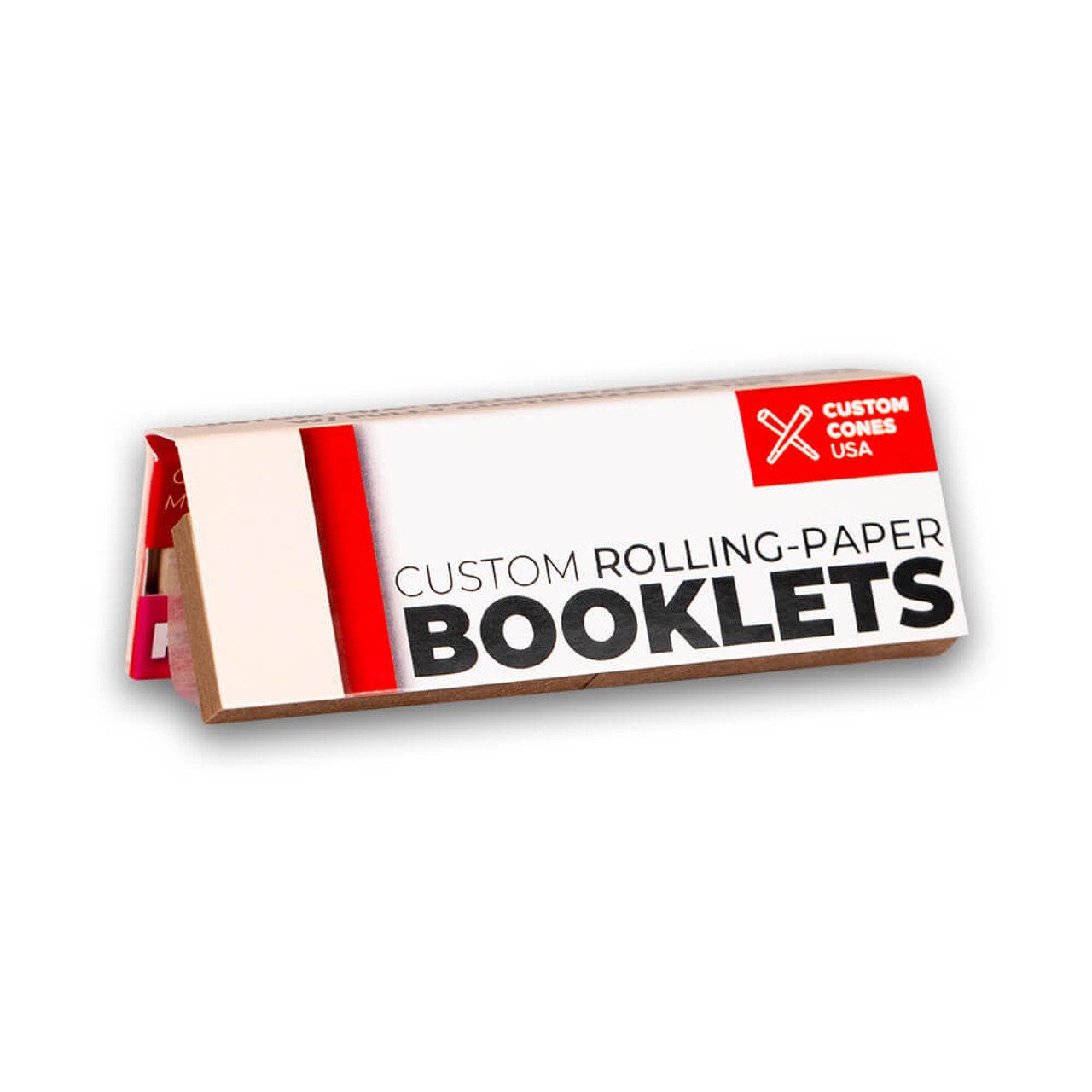 1 1/4 with Tips, Custom Rolling Paper Booklets