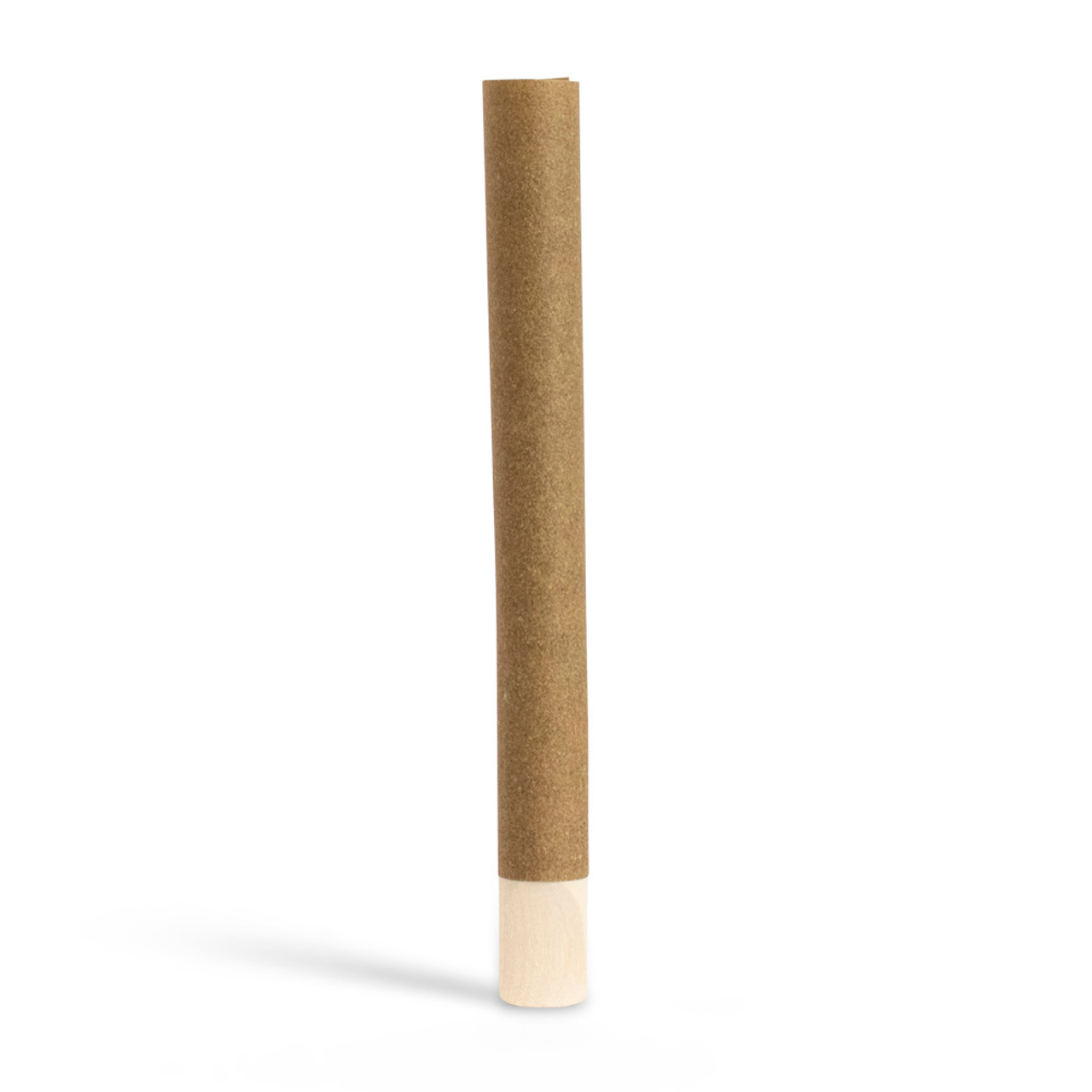 109mm Pre-Rolled Tube Standard Brown Hemp Wrap with Wood Tip (11mm